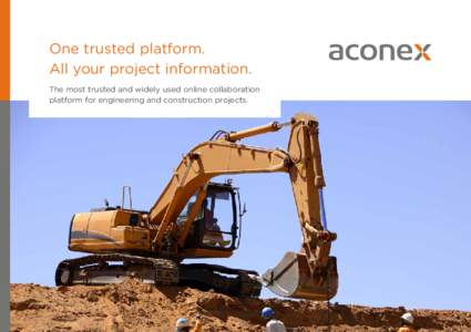 One trusted platform. All your project information. The most trusted and widely used online collaboration platform for engineering and construction projects.  Managing projects presents unique