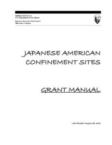 ______________________________________________________________________________ _______ JAPANESE AMERICAN CONFINEMENT SITES