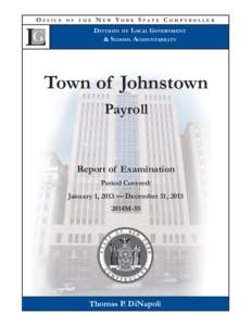 Town of Johnstown - Payroll