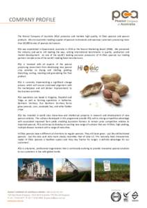 Americas / Agriculture / Comics / Arachis / Peanut / Oleic acid