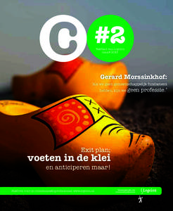 #2 Vakblad van Logeion maart 2013 Gerard Morssinkhof: ‘Als we geen gemeenschappelijk fundament