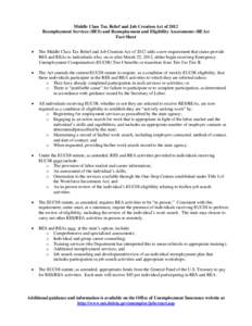 Middle Class Tax Relief and Job Creation Act of 2012