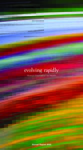 evolving rapidly Missouri Foundation for Health Annual Report 2002  CONTENTS