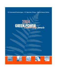 Low-carbon economy / Renewable energy commercialization / Energy in the United States / Jan Hamrin / Sustainability / Energy policy in the United States / Renewable Energy Certificate / Sustainable energy / Center for Resource Solutions / Energy / Environment of the United States / Environment