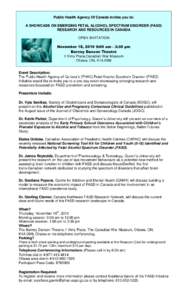 Syndromes / Teratogens / Medicine / Year of birth missing / Fetal alcohol spectrum disorder / Sterling Clarren / Fetal alcohol syndrome / Barney Danson / Alcoholism / Alcohol abuse / Health / Mental retardation