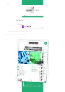 présente  tiré du Guide 2015 Santé, Pharmacie & Biotechnologies  CPI (FRANCE) - BREVETS CHIMIE, BIOTECH & SCIENCES DE LA VIE