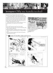 Home Fronts Text 66 to 84:Homefront TRB Vietnam[removed]:11 AM Page 72  Investigation 2 Why was Australia involved?