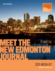 Digital media / Edmonton Journal / New media / Postmedia Network / Edmonton / Postmedia News / Target audience / National Post / Social media / Storytelling