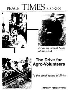 Peace Corps Times - Jan/Feb 1985