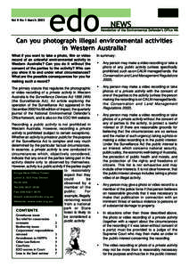 Environmental social science / Environment Protection and Biodiversity Conservation Act / Environmental law / Environmental issue / Conservation biology / Conservation easement / Environment / Environmental protection / Earth