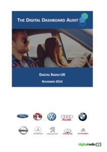 EXECUTIVE SUMMARY Consumers love digital radio in cars, and DAB digital radio is increasingly becoming the norm; 58% of new cars now come with DAB as standard. However, the introduction of connected cars and changes to 