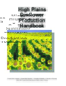 MF2384 High Plains Sunflower Production Handbook