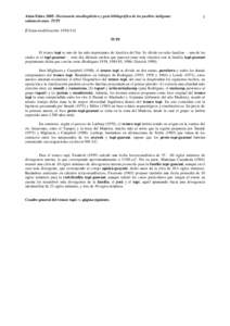 Alain Fabre[removed]Diccionario etnolingüístico y guía bibliográfica de los pueblos indígenas sudamericanos. TUPI
