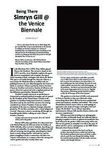 Gill / Venice Biennale / Arts / Culture / Visual arts / Jubilee 150 Walkway / S. T. Gill
