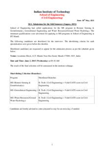 Association of Commonwealth Universities / Academia / Mandi /  Himachal Pradesh / Hydrology / Geoinformatics / Indian Institute of Technology Mandi / Indian Institutes of Technology / Earth / States and territories of India