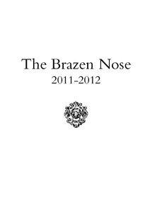 BRA[removed]The Brazen Nose 2012.indd