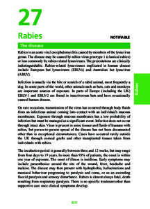 Green Book: Chapter 27 Rabies