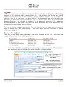 Microsoft Word - eFAX User Guide