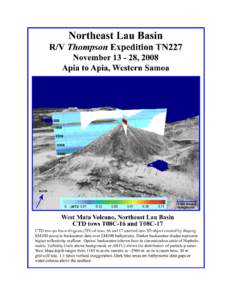 Submarine volcanoes / Economic geology / Volcanology / Hydrothermal vent / Bathymetry / West Mata / Back-arc basin / Volcano / Geology / Plate tectonics / Oceanography