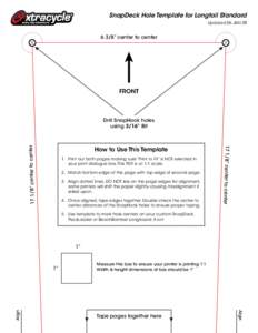 SnapDeck Hole Template for Longtail Standard Updated 06 JAN” center to center  FRONT