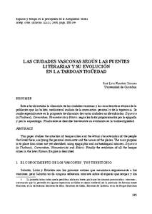 Espacio y tiempo en la percepción de la Antigüedad Tardía Antig. crist. (Murcia) XXIII, 2006, págs[removed]