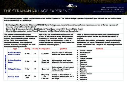 Microsoft Word - Strahan Village Sales sheet V2.docx