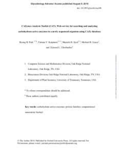 Glycobiology Advance Access published August 9, 2010  doi: [removed]glycob/cwq106 