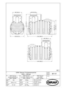 MSZ GRAF Diamant Trinkwasserspeicher 3350L