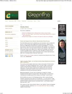 FNGLA Greenline - Industry News