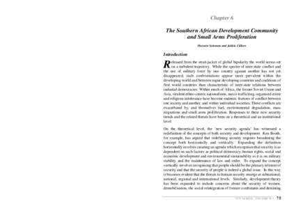 16 HJ Cohen, African Capabilities for Managing Conflict: The Role of the United States, in DR Smock & CA Crocker (eds), African Conflict Resolution: The US Role in Peacemaking, United States Institute of Peace Press, Was