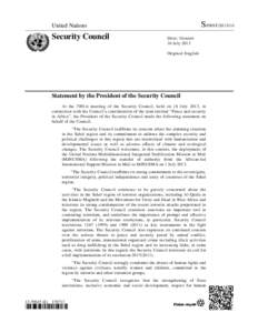 S/PRST[removed]United Nations Security Council