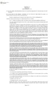 CHAPTER 213 FORMERLY SENATE BILL NO. 165 AN ACT TO AMEND THE CHARTER OF THE CITY OF DOVER RELATED TO THE MAYOR AND CITY COUNCIL. BE IT ENACTED BY THE GENERAL ASSEMBLY OF THE STATE OF DELAWARE (Two-thirds of all