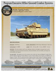 Bradley Fighting Vehicle / M2 Bradley / M3 Bradley / Stryker / M113 armored personnel carrier / Infantry fighting vehicle / Bradley / Cavalry Scout / Brigade combat team / Combat / Armour / Military science