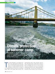 Bayer Group  Climate protection at summer camp  ScholarShip: One objective of the Bayer Science & Education Foundation is