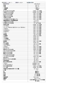 所沢市林 [removed] 西部ｸﾘｰﾝｾﾝﾀｰ 採水年月日 気温 水温 一般細菌