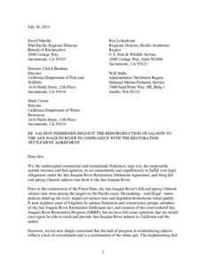 FINAL Fishermen letter to SJRRP Agencies