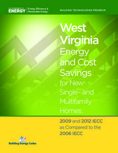 BUILDING TECHNOLOGIES PROGRAM  West Virginia Energy and Cost