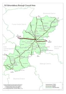 St Edmundsbury / Thingoe Rural District / Hundreds of Suffolk / Clare Rural District / Suffolk / Local government in England / Counties of England