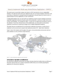 Data synchronization / Software / Database management systems / Replication / Cross-platform software / Database / Multi-master replication / Computing / Computer storage / Data management