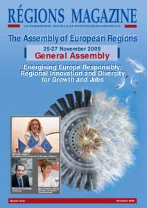 Strasbourg / Marie-Guite Dufay / Region / Michèle Sabban / Assembly of European Wine-producing Regions / AREV / Committee of the Regions / Belfort / Franche-Comté / Europe / Assembly of European Regions / Euroregions