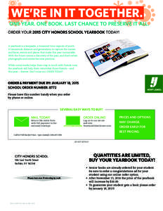 Knowledge / Credit card / Yearbook / Herff Jones / Payment / Cheque / Bank card number / Business / Economics / Payment systems