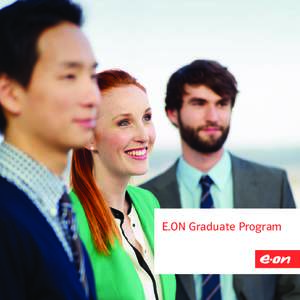 1  E.ON Graduate Program 2