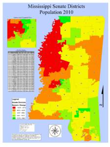 Mississippi Senate Districts Population[removed]Jackson Area Expanded View