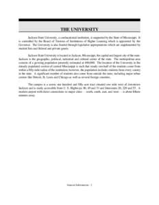 American Association of State Colleges and Universities / Oak Ridge Associated Universities / Jackson State University / Millsaps College / Jackson /  Mississippi / James A. Hefner / University of Southern Mississippi / Union University / Mississippi / Geography of the United States / Jackson metropolitan area