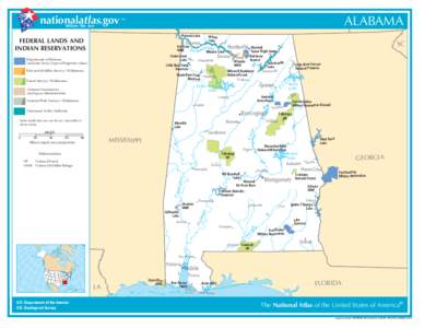 nationalatlas.gov Where We Are ALABAMA  TM