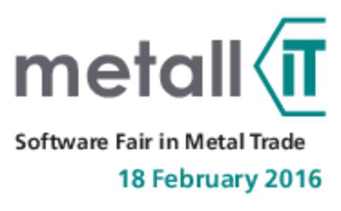 metall Software Fair in Metal Trade 18 February 2016  