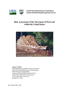 Pathway analysis for risks associated with the movement of wood packing material (WPM) from Canada