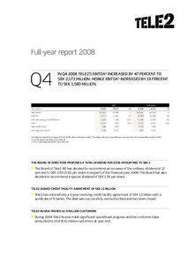 Full-year report[removed]Q4