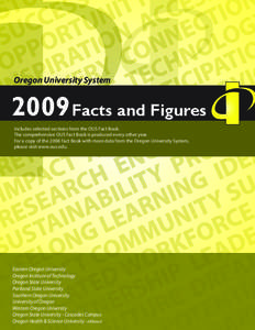 Oregon University System[removed]Facts and Figures