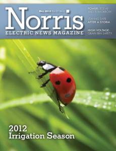 Norris May 2012 Vol 57 No 3 E L EC T R I C N E WS M A G A Z I N E  2012